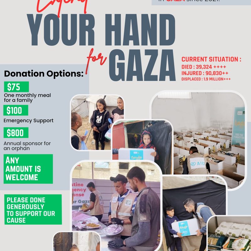 Teal Orange Modern Open Volunteer Poster - 4